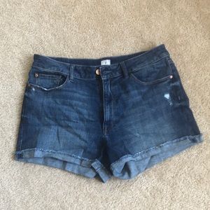 Madison high rise shorts